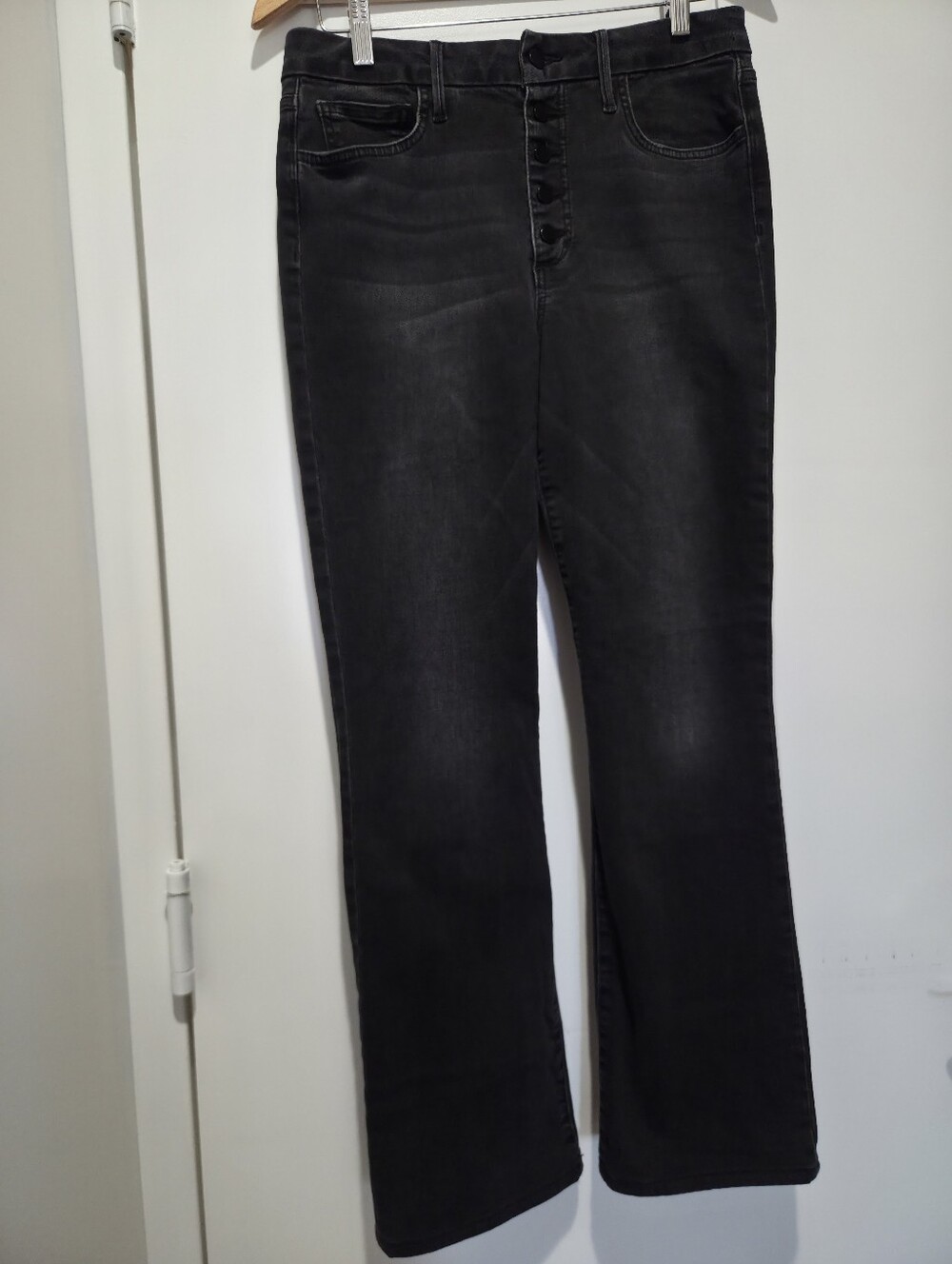 JOE'S Jeans High-rise Bootcut Jeans, Black, 32, Pre-owned